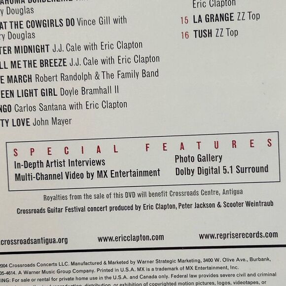 00’s Eric Clapton / Cream DVD Bundle - Picture 11 of 13